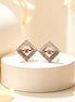 Bella Diamond Frame Spark Earrings