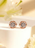 Bella Lotus Bloom Diamond Earrings