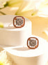 Bella Regal Square Spark Diamond Earrings
