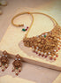 Devika Temple Gold Necklace Set