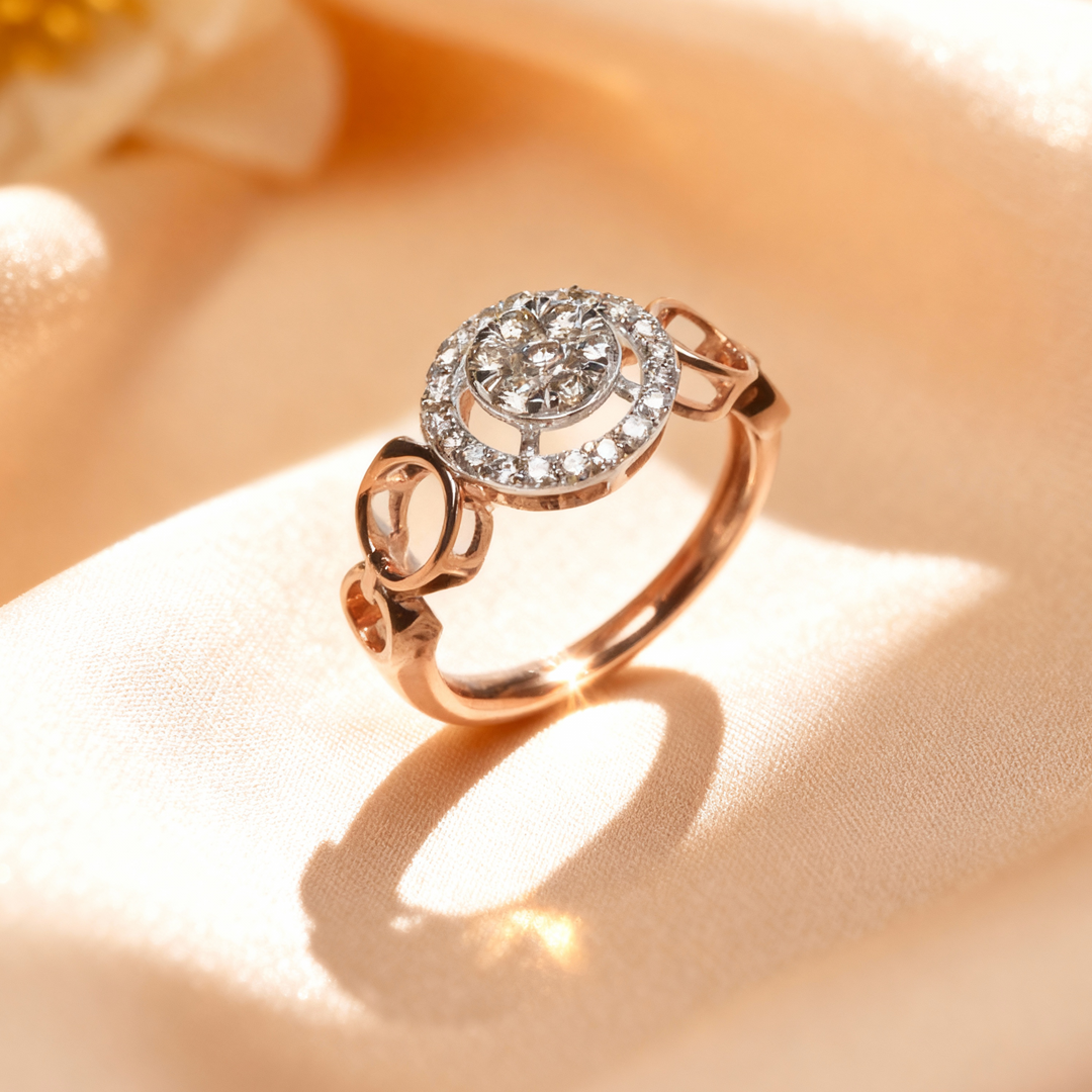 Bella Regal Halo Diamond Ring