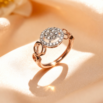 Bella Regal Halo Diamond Ring
