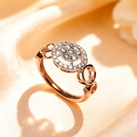 Bella Regal Halo Diamond Ring
