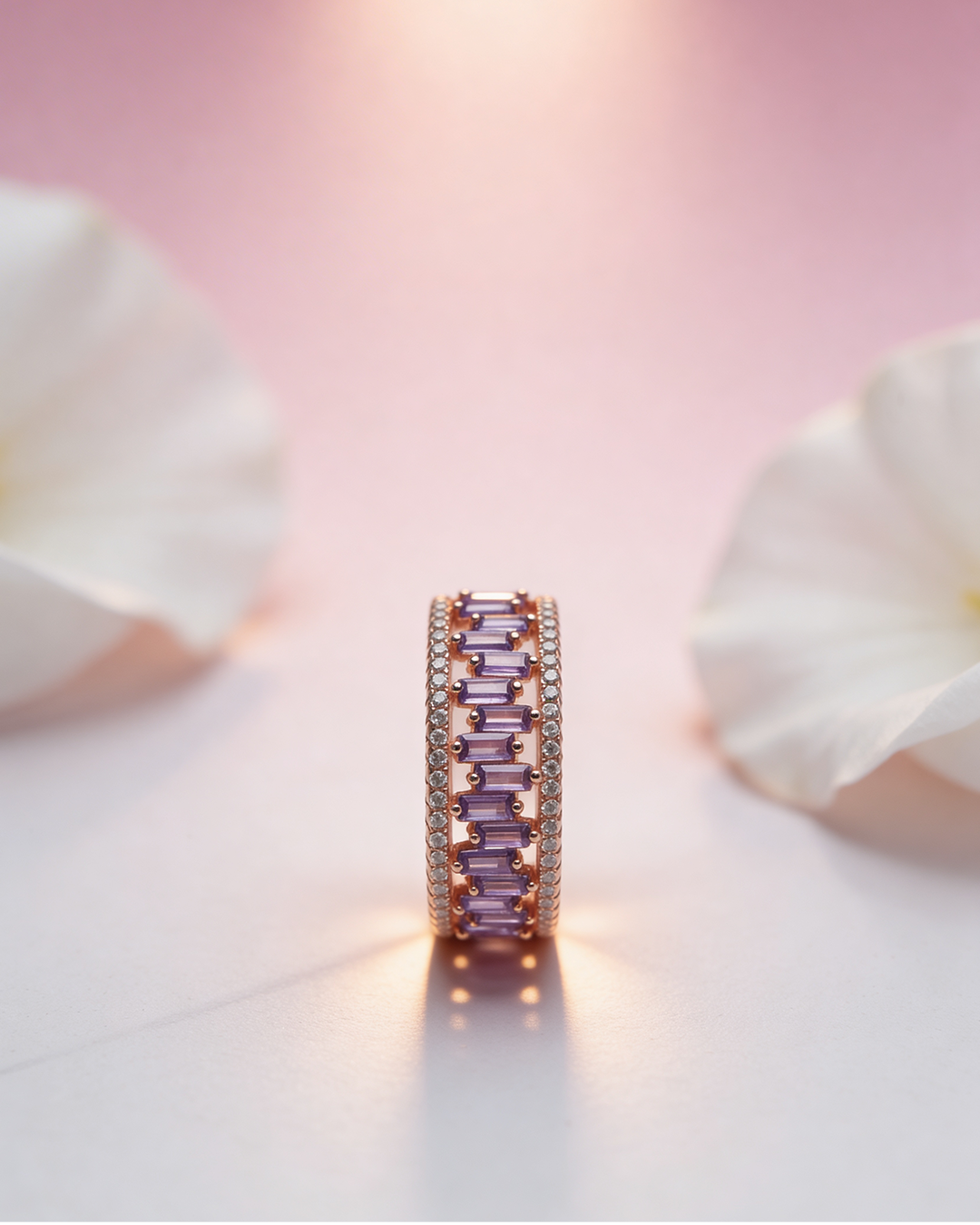 Siora Amethyst Royale Band
