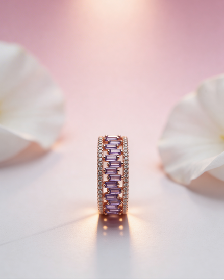 Siora Amethyst Royale Band