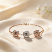 RSJ Trinity Emblem Gold Bracelet