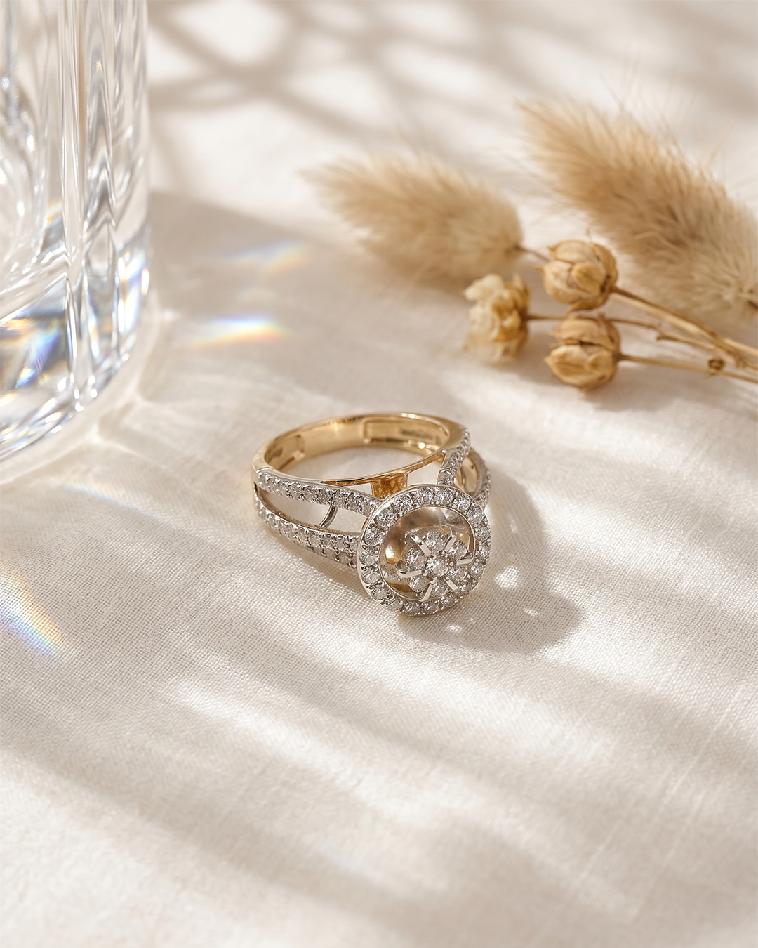 RSJ Halo Grace Diamond Ring