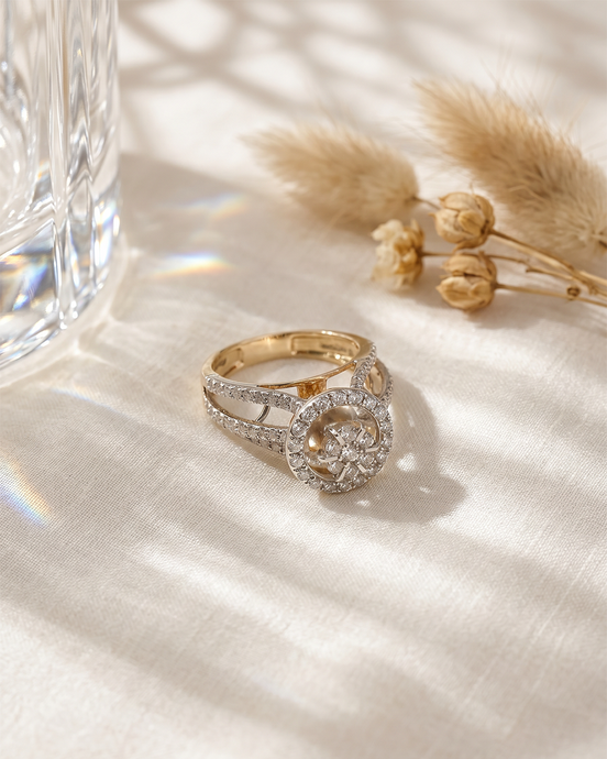RSJ Halo Grace Diamond Ring