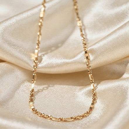 RSJ Cascade Layered Gold Chain