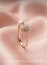 Bella Celestial Halo Knot Ring