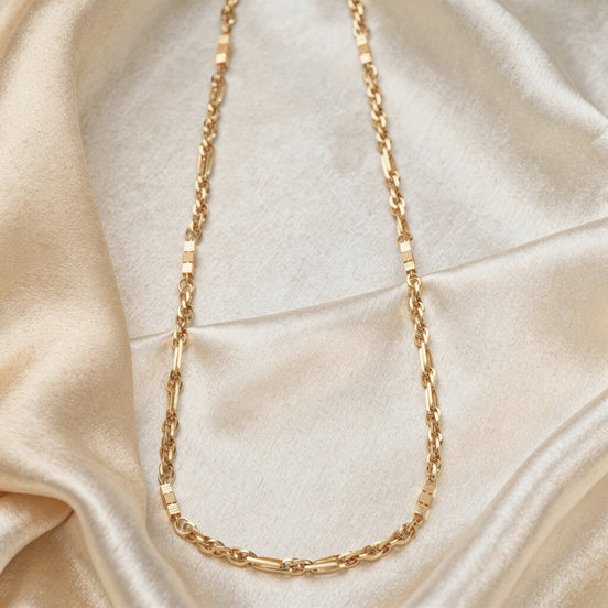 RSJ Cascade Layered Gold Chain