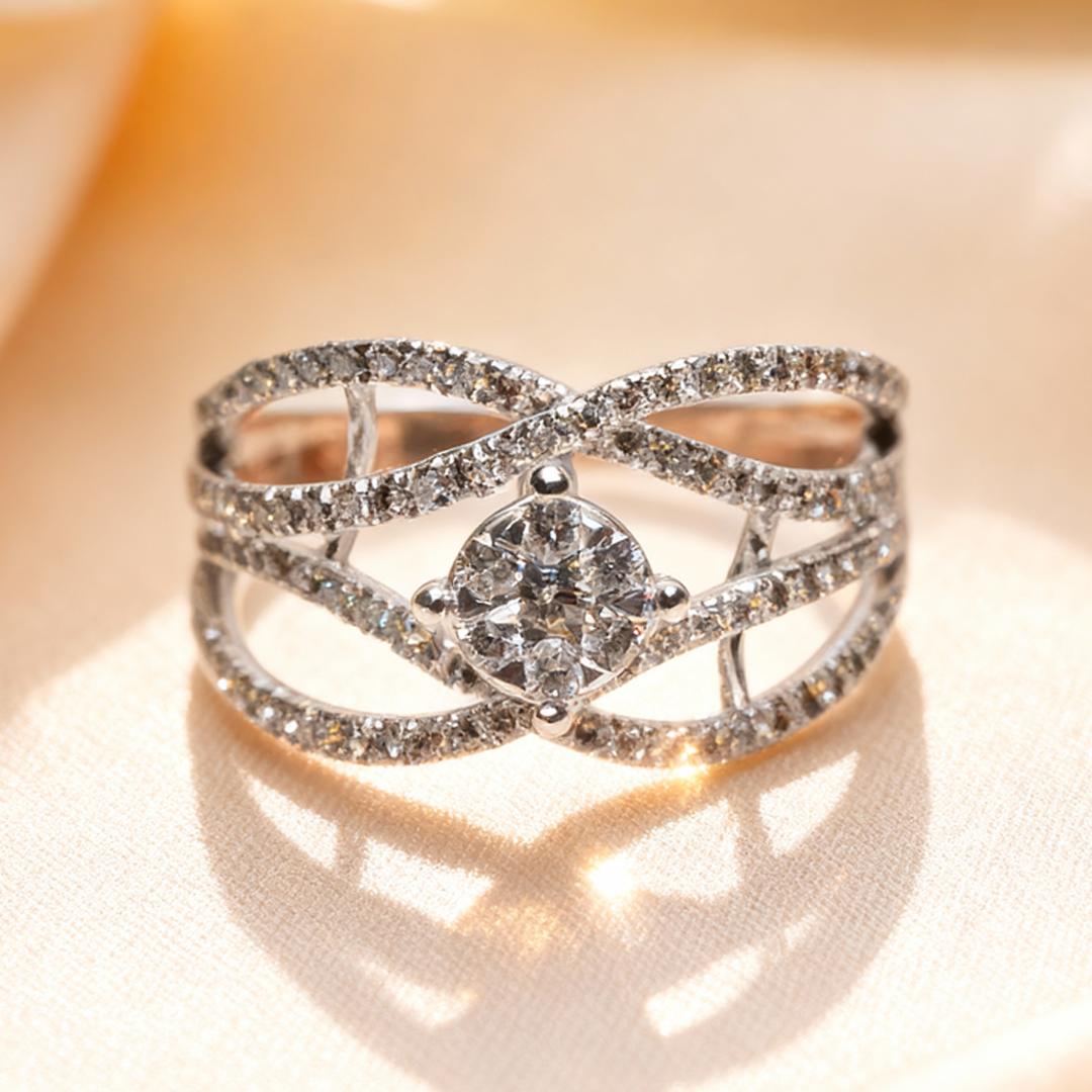 Bella Infinity Spark Diamond Ring