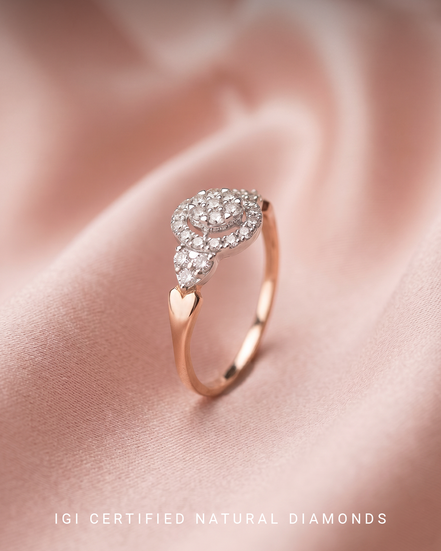 Bella Rosette Bloom Ring
