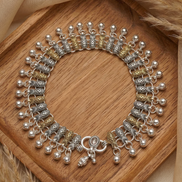 Siora Vintage Ghungroo Charm Anklet