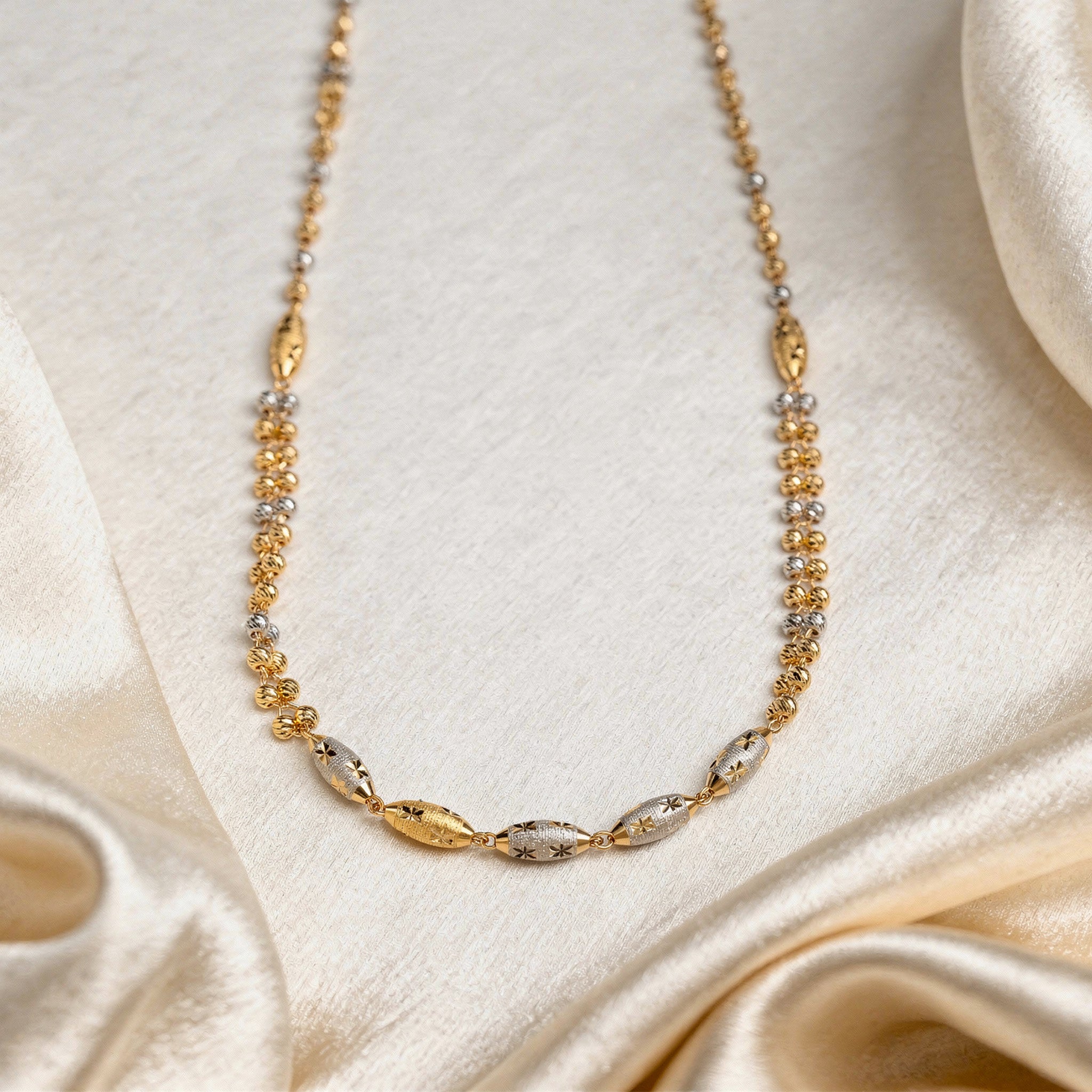 RSJ Refined Oval Link Gold Chain