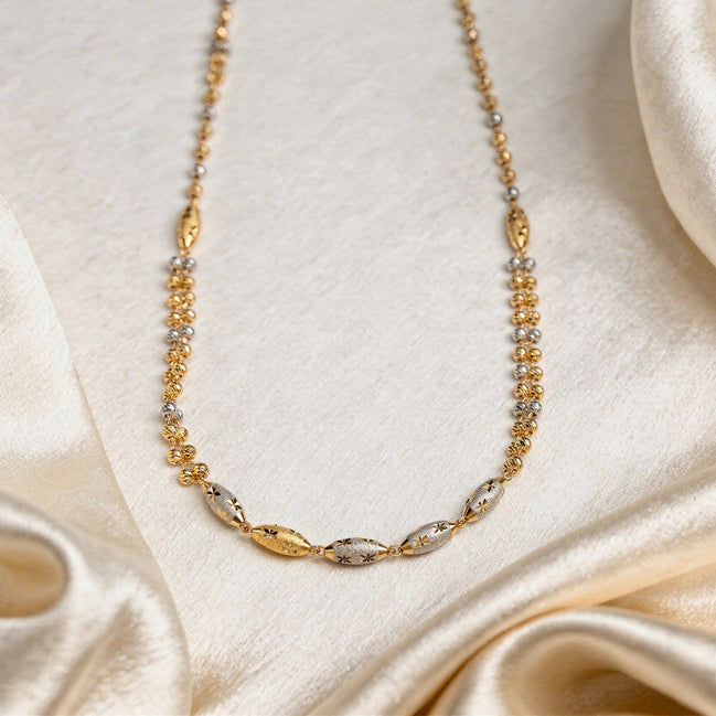 RSJ Refined Oval Link Gold Chain