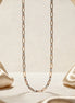 RSJ Signature Block Link Gold Chain
