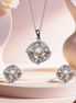 Siora Pearl Orbit Pendant Set