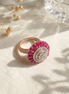 RSJ Ruby Royale Diamond Ring