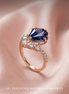 Bella Sapphire Crown Ring