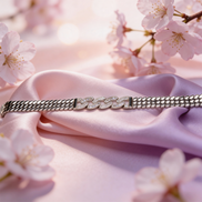 Siora Classic Link Silver Bracelet