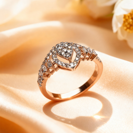 Bella Luxe Bloom Diamond Ring
