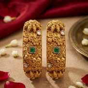 RSJ Royal Heritage Gold Bangle Set