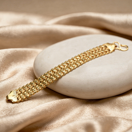 RSJ Regal Link Gold Bracelet