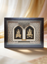 Divine Duo 24K Gold Foil Plated Idol Frame (Lakshmi–Ganesha)