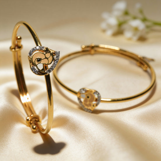 RSJ Little Heart Gold Baby Kadas