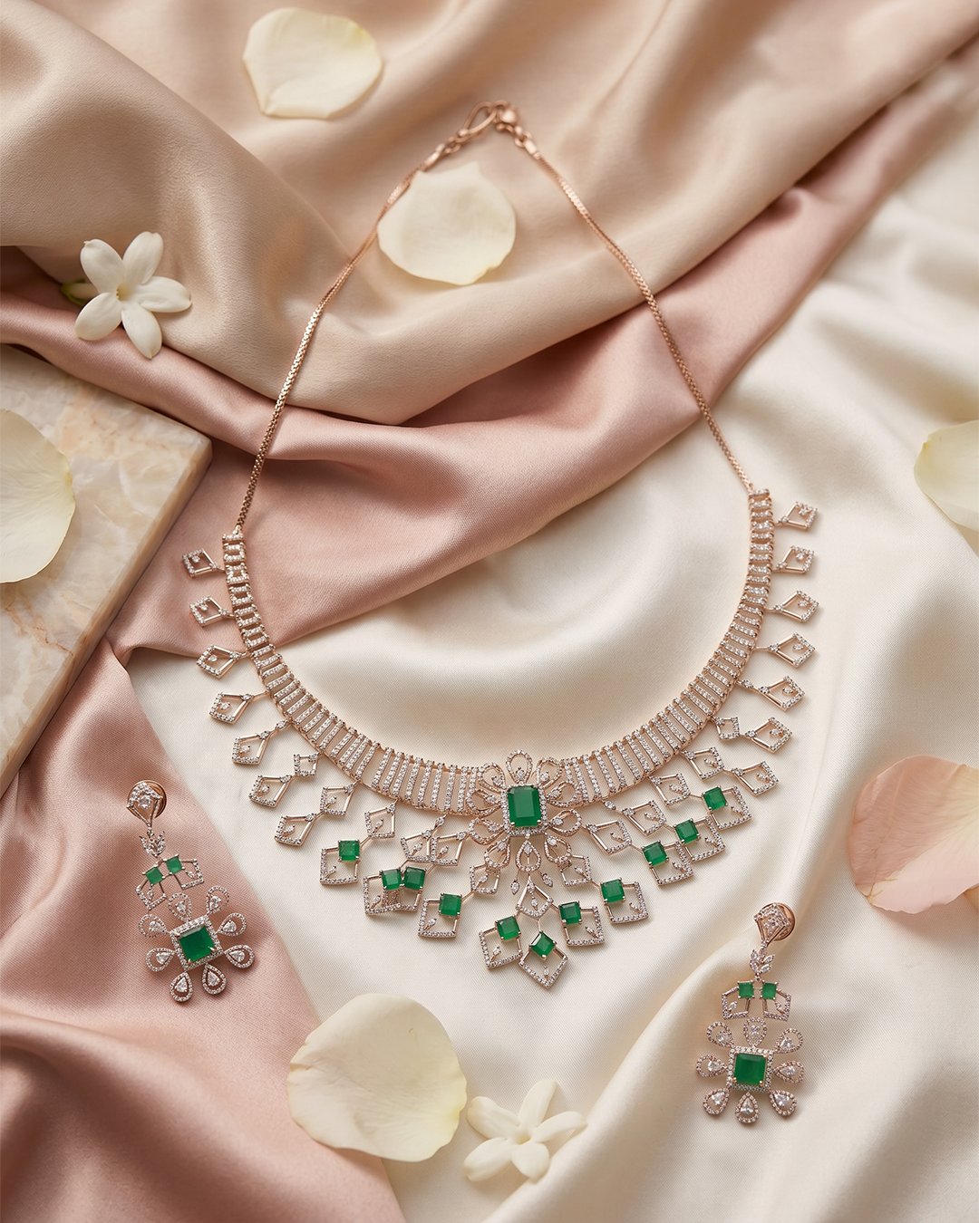 RSJ Emerald Royale Luxe Diamond Set