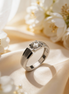 Luxe Celestia Edge Diamond Platinum Ring