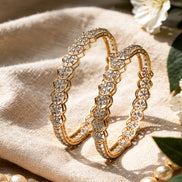 Luxe Aurelia Diamond Bangles