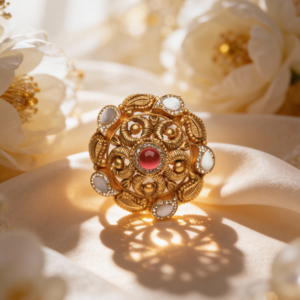 Padmira Royale Gold Cocktail Ring