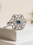 Celestia Bloom Silver Ring