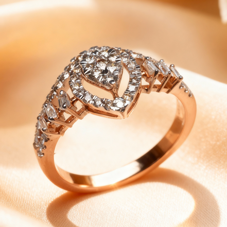 Bella Luxe Bloom Diamond Ring
