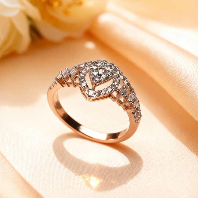 Bella Luxe Bloom Diamond Ring