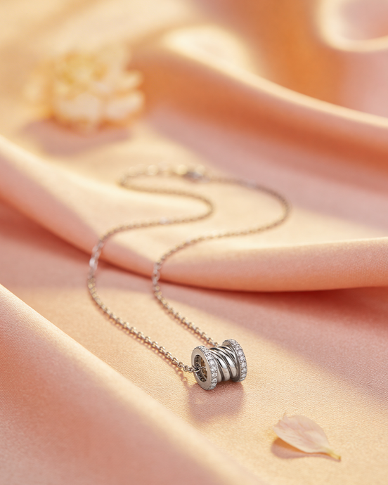 Siora Celeste Barrel Pendant Chain