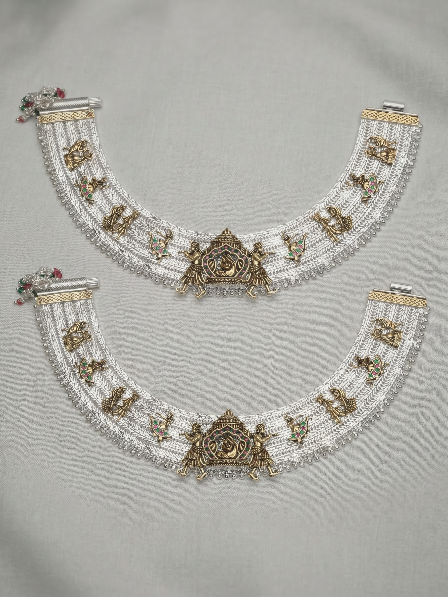 Siora Divine Heritage Silver Anklet