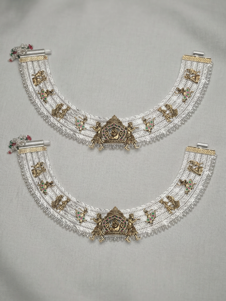 Siora Divine Heritage Silver Anklet