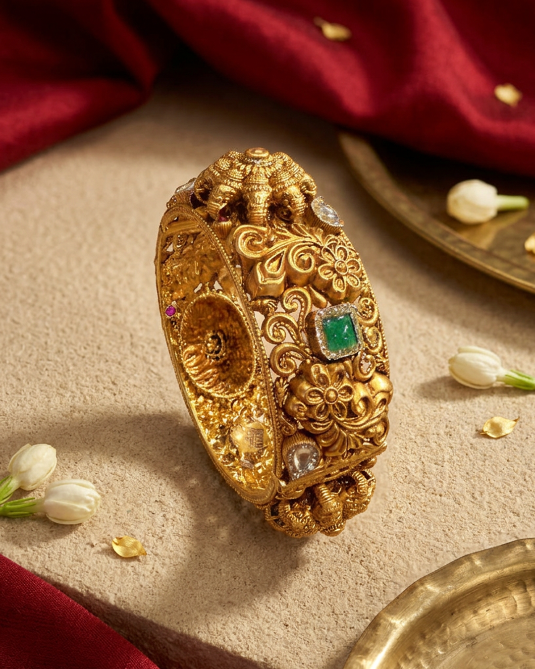 RSJ Royal Heritage Gold Bangle Set