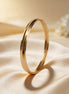 RSJ Aureus Edge Classic Gold Kada
