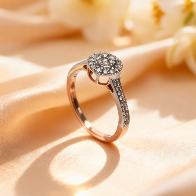 Bella Halo Grace Diamond Ring