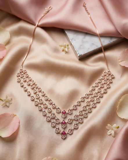 RSJ Ruby Cascade Luxe Diamond Set