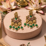 RSJ Vrindavan Leela Gold Necklace Set