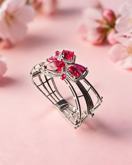 Siora Crimson Bloom Kada