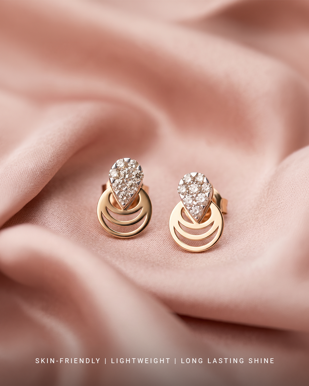 Bella Kids Luna Drop Studs
