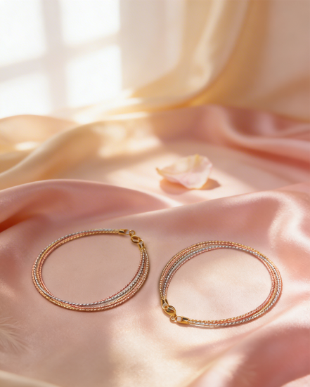 Siora Golden Veil Anklet