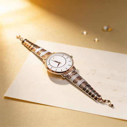 Siora Rosé Harmony Silver Watch