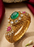 RSJ Emerald Lotus Designer Kada